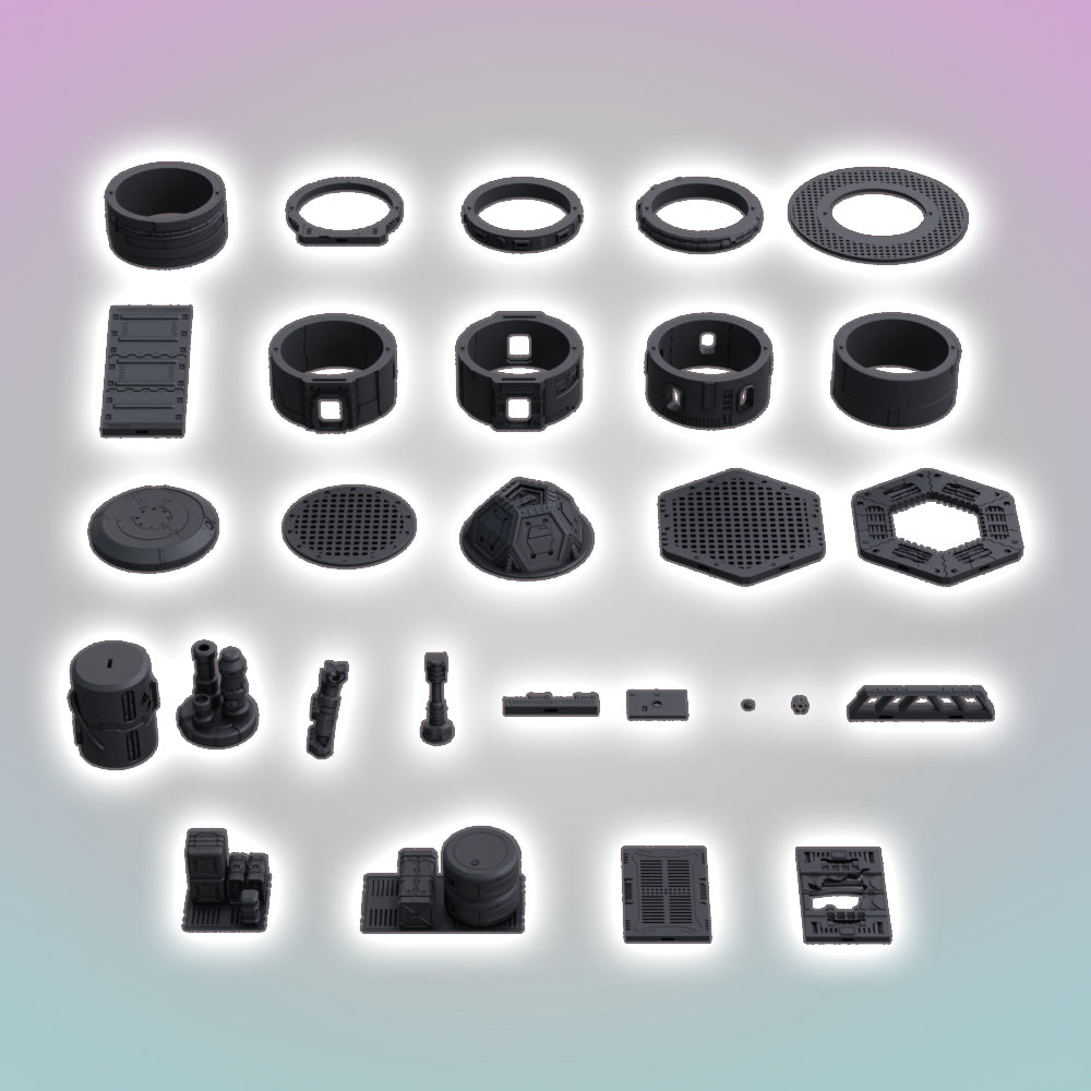 Wasteland Skirmish STL Bundle - Sci-Fi Grimdark Miniatures by Saucermen Studios, Wargame Scale 3D Printed - photo 2