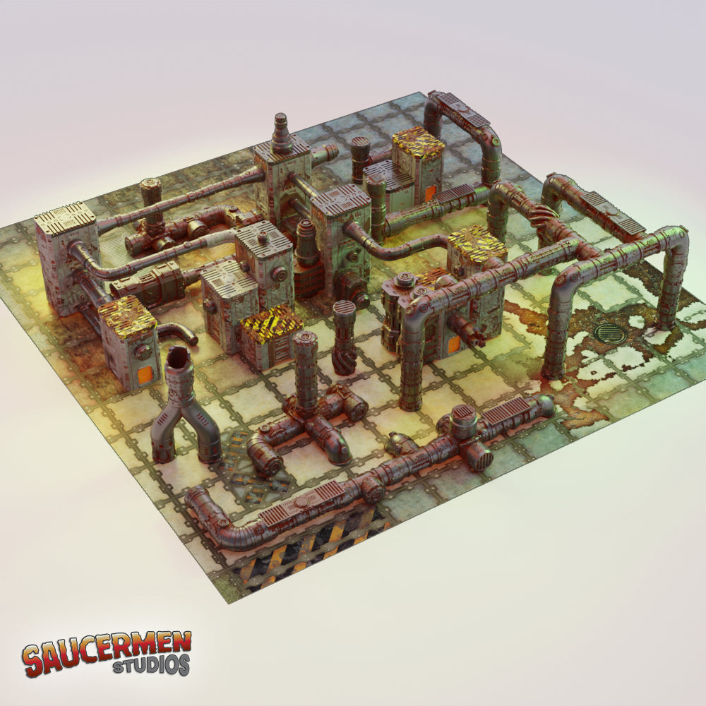 Ultimate Pipeline BUNDLE - Sci-Fi Grimdark Miniatures by Saucermen Studios, Wargame Scale 3D Printed