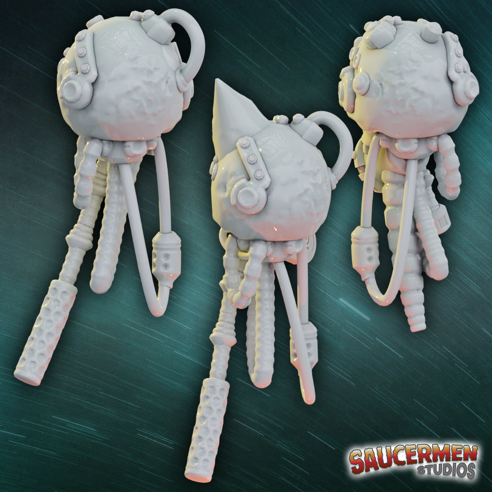 Serving Skulls - Sci-Fi Grimdark Miniatures by Saucermen Studios, Wargame Scale 3D Printed - photo 2