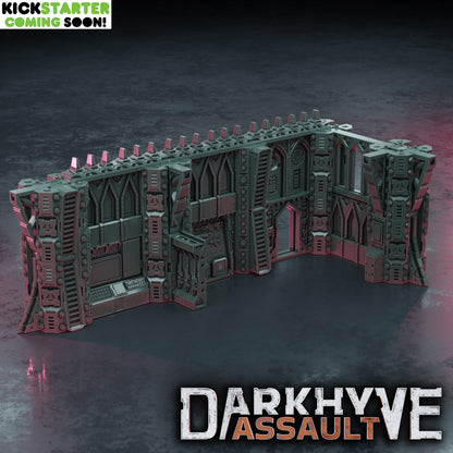 DarkHyve Assault: System Terminals - Sci-Fi Grimdark Miniatures by Saucermen Studios, Wargame Scale 3D Printed - photo 4
