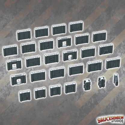 DarkHyve Assault – Blast Plating Theme - Sci-Fi Grimdark Miniatures by Saucermen Studios, Wargame Scale 3D Printed - photo 2