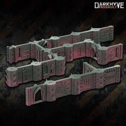 DarkHyve Assault – Hidden Cult Theme - Sci-Fi Grimdark Miniatures by Saucermen Studios, Wargame Scale 3D Printed