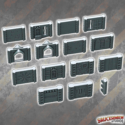DarkHyve Assault – Hidden Cult Theme - Sci-Fi Grimdark Miniatures by Saucermen Studios, Wargame Scale 3D Printed - photo 2
