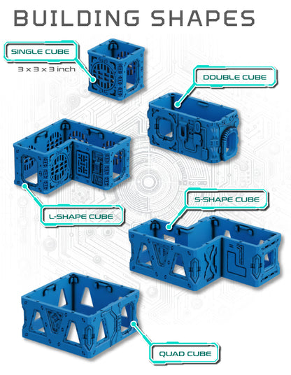 Grid City - Core Set - Sci-Fi Grimdark Miniatures by Saucermen Studios, Wargame Scale 3D Printed - photo 2