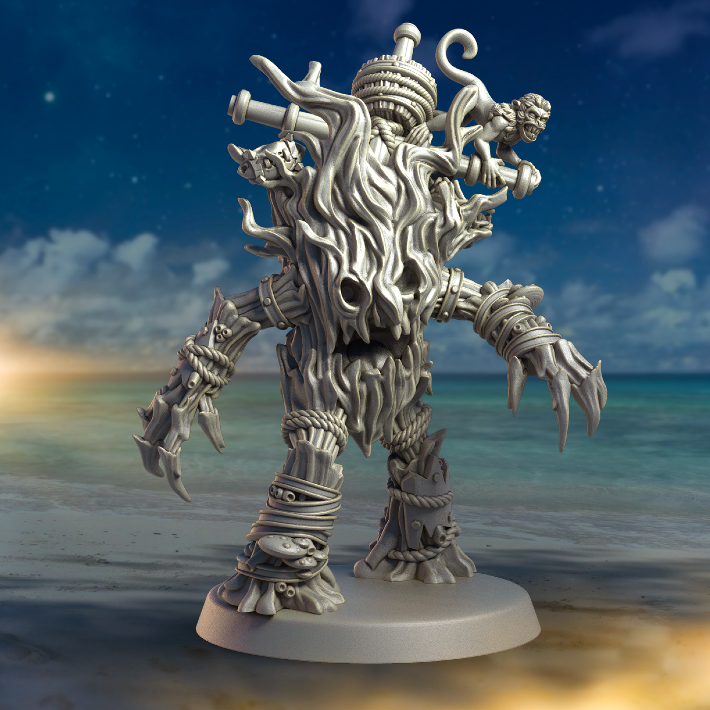 Treeman Star Player by Punga Miniatures - Wargame Scale 3D Printed Miniature