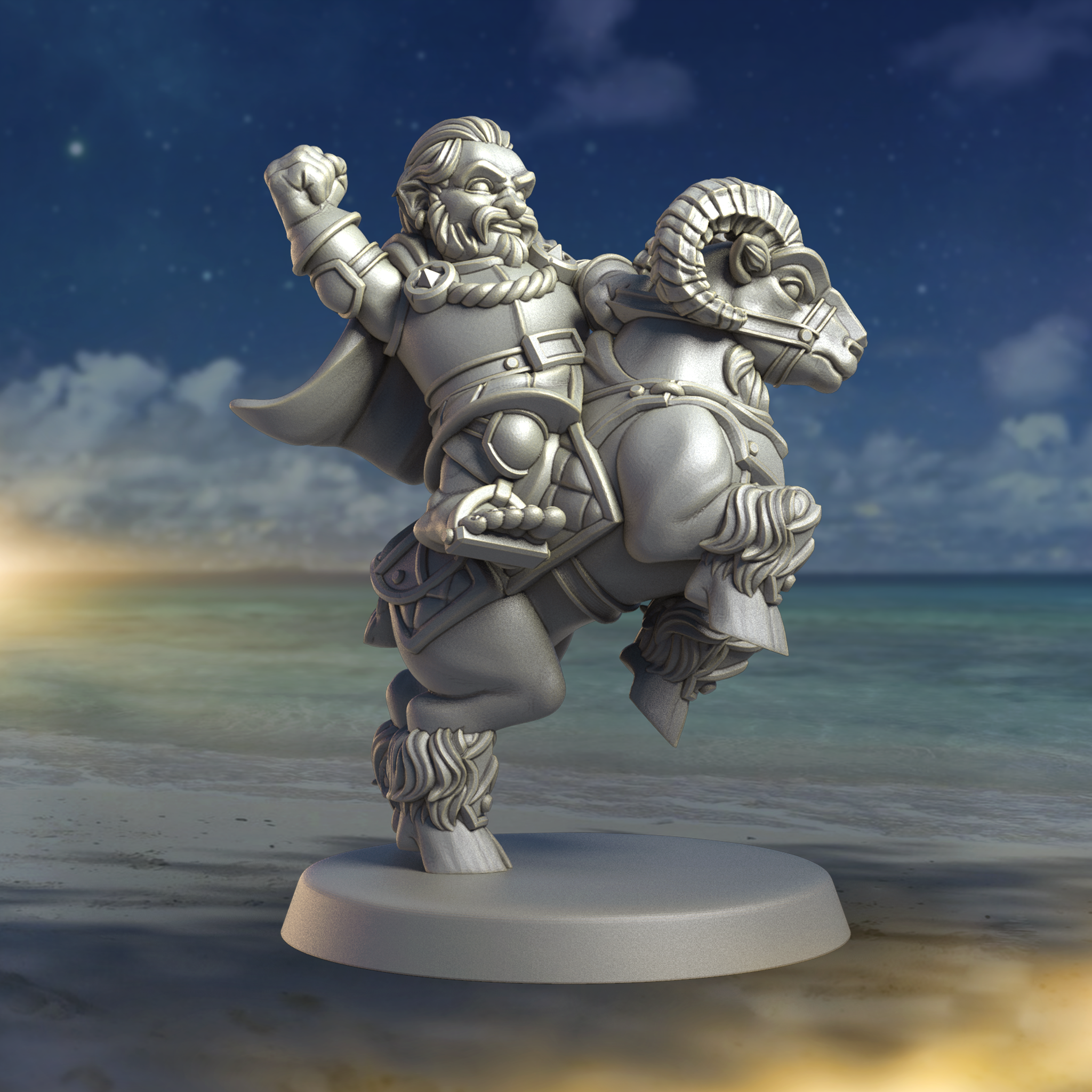 Ramil Rider Star Player by Punga Miniatures - Wargame Scale 3D Printed ...