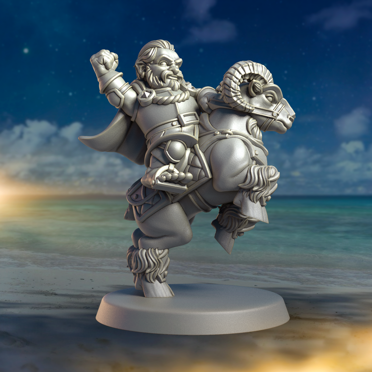 Ramil Rider Star Player by Punga Miniatures - Wargame Scale 3D Printed Miniature