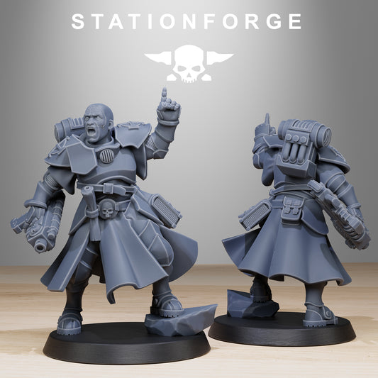 Vodalites Brotherhood, Modular Sci-Fi Miniatures by STATIONFORGE, Grimdark Wargames Proxy - photo 2