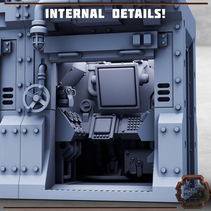 Tech Pack - Risor District Expansion - Sci-Fi City Skirmish Wargaming Terrain by Print Minis - photo 4