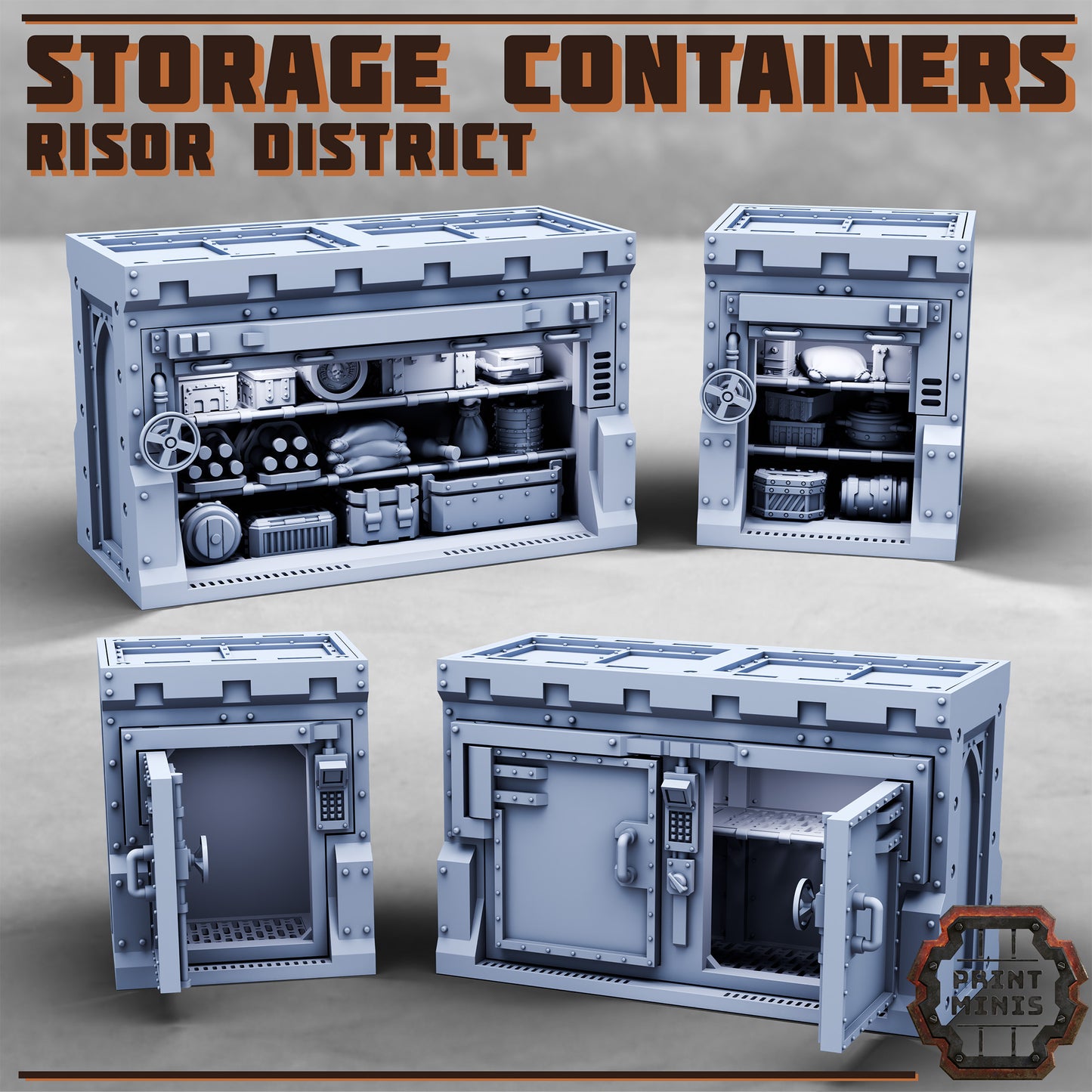 Risor District, Sci-Fi Grimdark Civilians by STATIONFORGE, Hive City Skirmish