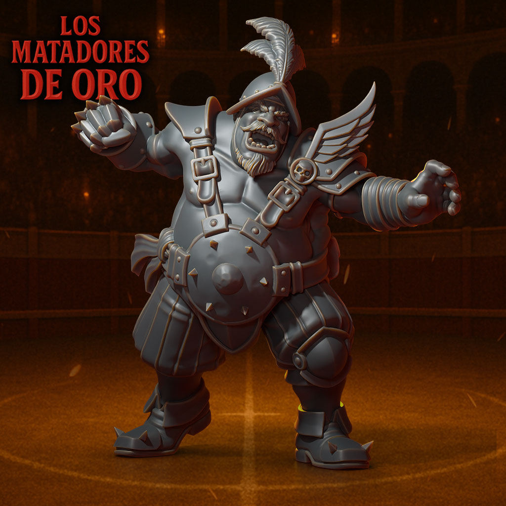 Matador Ogre by Punga Miniatures - Wargame Scale 3D Printed Miniature