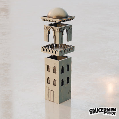 Middle Eastern Buildings BUNDLE - Sci-Fi Grimdark Miniatures by Saucermen Studios, Wargame Scale 3D Printed - photo 2