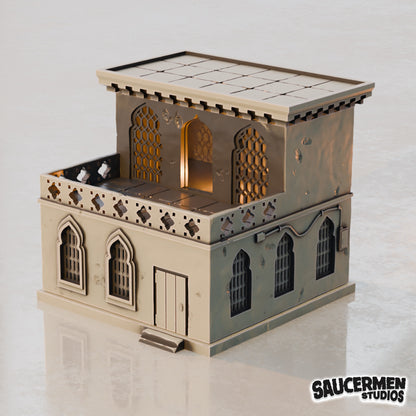 Middle Eastern Buildings BUNDLE - Sci-Fi Grimdark Miniatures by Saucermen Studios, Wargame Scale 3D Printed - photo 5
