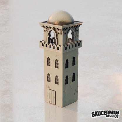 Middle Eastern Buildings BUNDLE - Sci-Fi Grimdark Miniatures by Saucermen Studios, Wargame Scale 3D Printed - photo 6