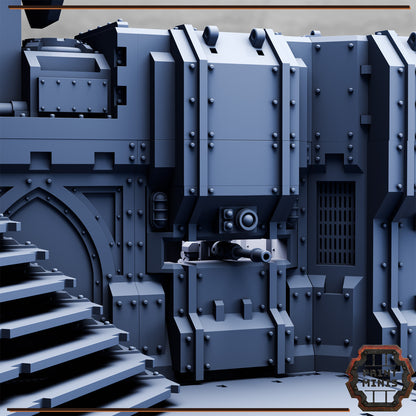 Precinct 13 Ultimate Kit - Risor District - Sci-Fi City Skirmish Wargaming Terrain by Print Minis - photo 5