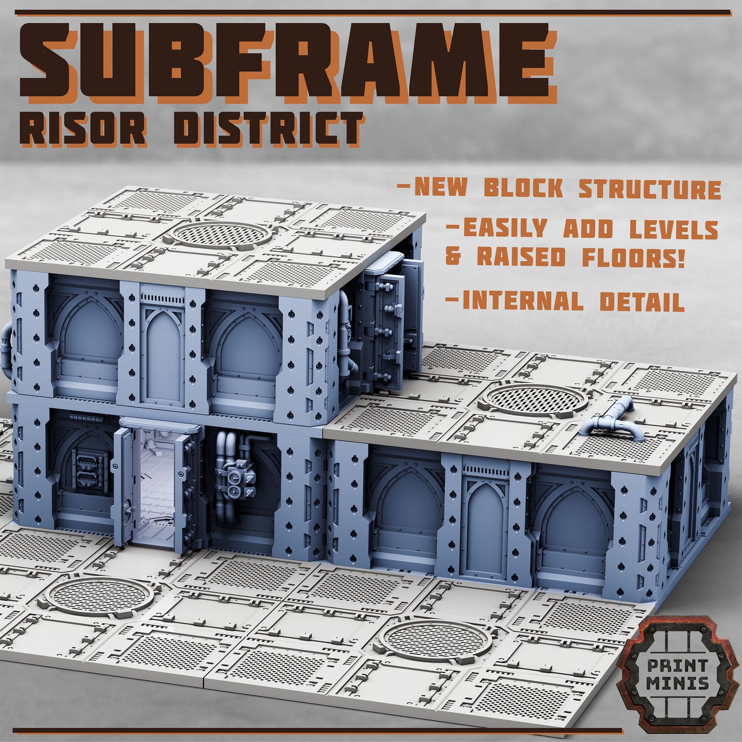 Risor District, Sci-Fi Grimdark Civilians by STATIONFORGE, Hive City Skirmish