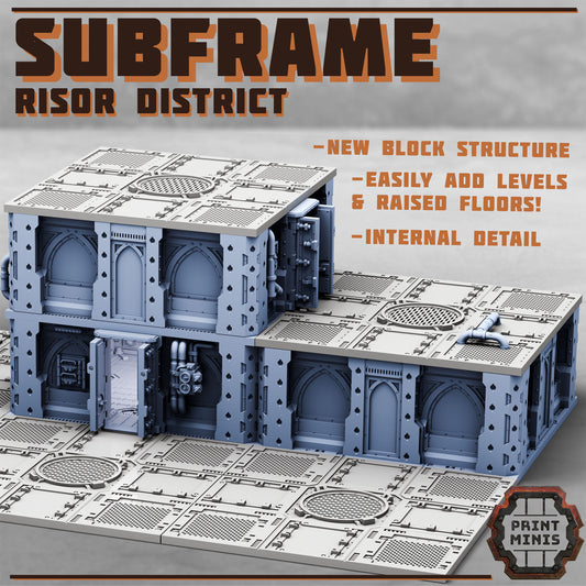 Risor District, Sci-Fi Grimdark Civilians by STATIONFORGE, Hive City Skirmish
