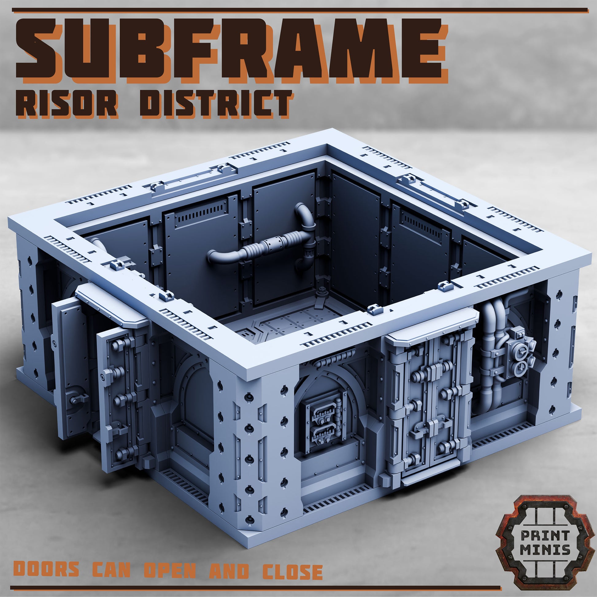 Risor District, Sci-Fi Grimdark Civilians by STATIONFORGE, Hive City Skirmish
