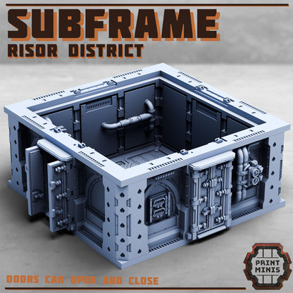 Risor District, Sci-Fi Grimdark Civilians by STATIONFORGE, Hive City Skirmish