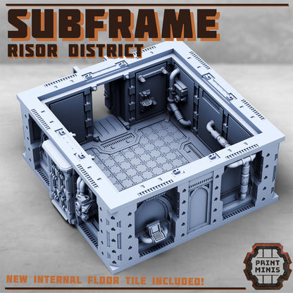 Risor District, Sci-Fi Grimdark Civilians by STATIONFORGE, Hive City Skirmish