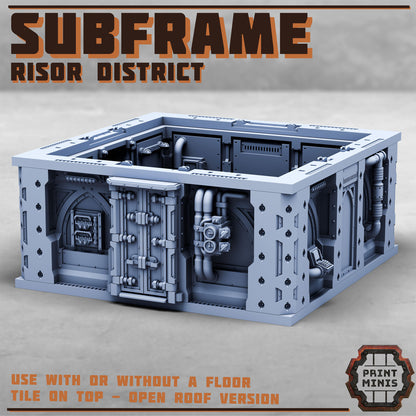 Risor District, Sci-Fi Grimdark Civilians by STATIONFORGE, Hive City Skirmish