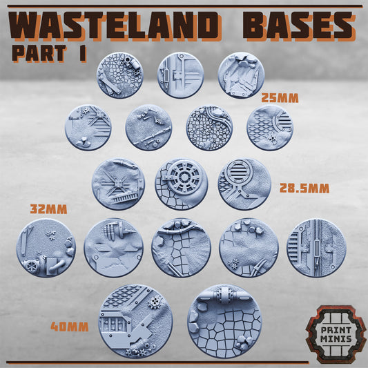 Part 1, Modular Sci-Fi Miniatures by STATIONFORGE, Grimdark Wargames Proxy