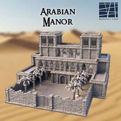 Arabian Manor - Tabletop Terrain 28mm by MiniatureLand