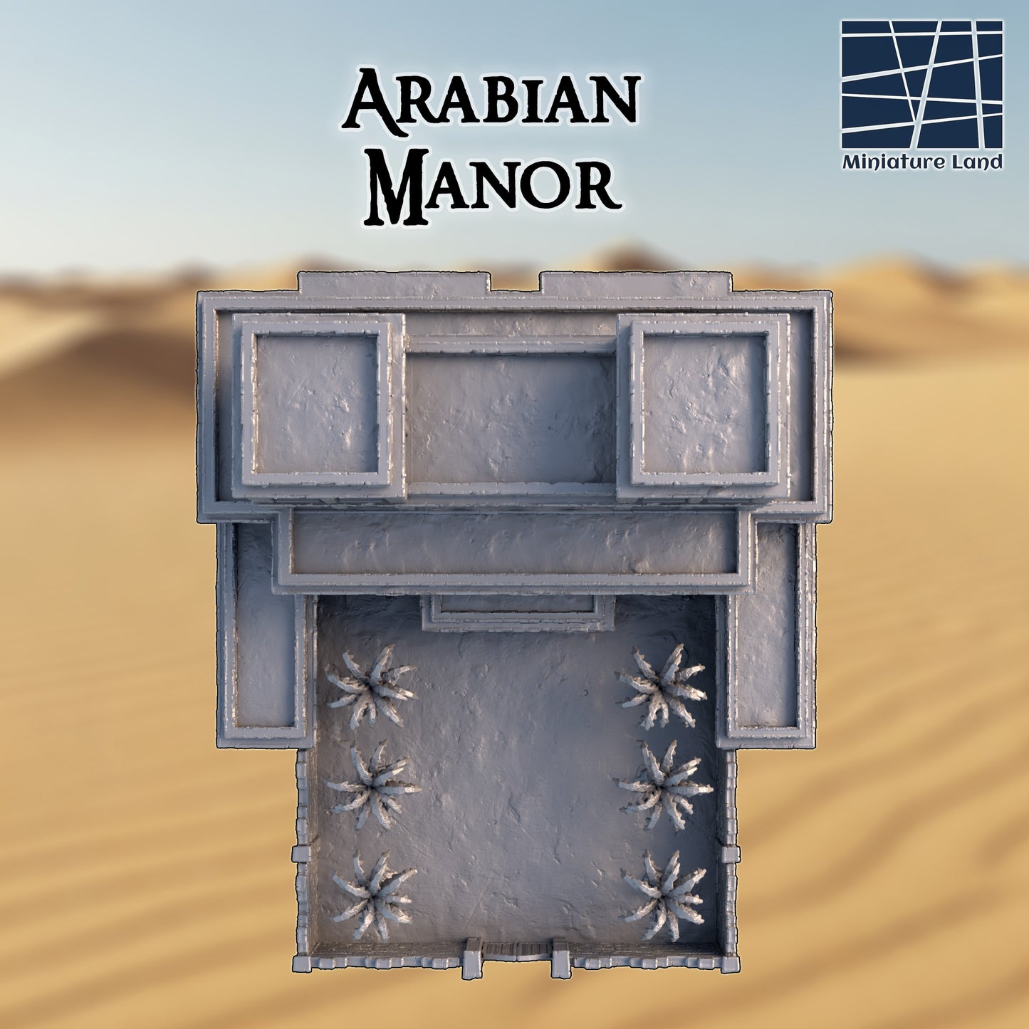 Arabian Manor - Tabletop Terrain 28mm by MiniatureLand