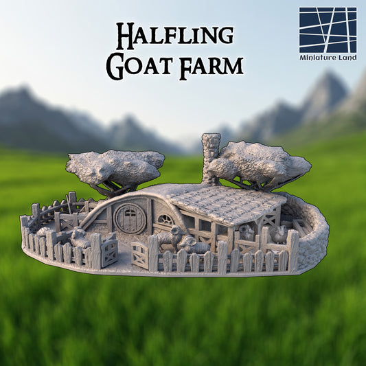 Halfling Burrow - Tabletop Terrain 28mm by MiniatureLand