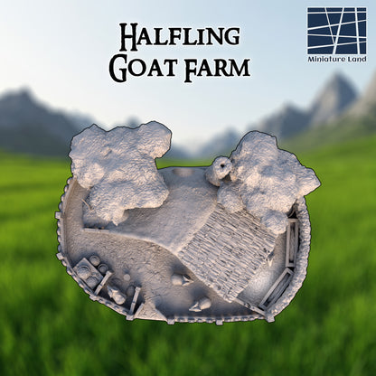 Halfling Burrow - Tabletop Terrain 28mm by MiniatureLand