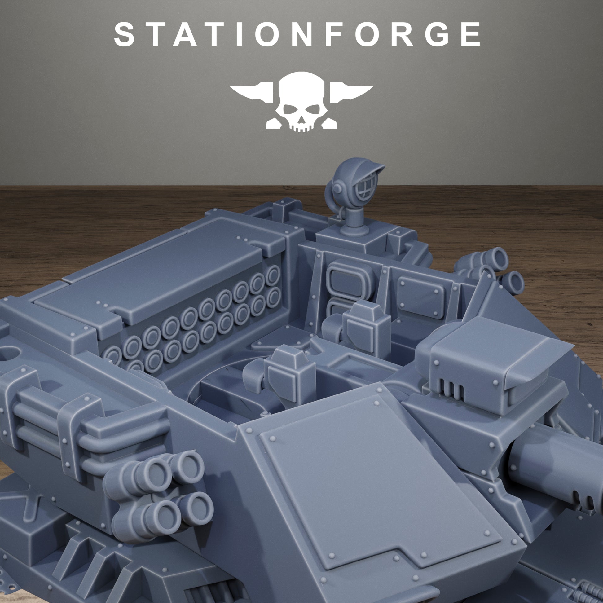 Freeguard Avant Tank, Modular Sci-Fi Marine warriors by STATIONFORGE, Grimdark Wargames Proxy