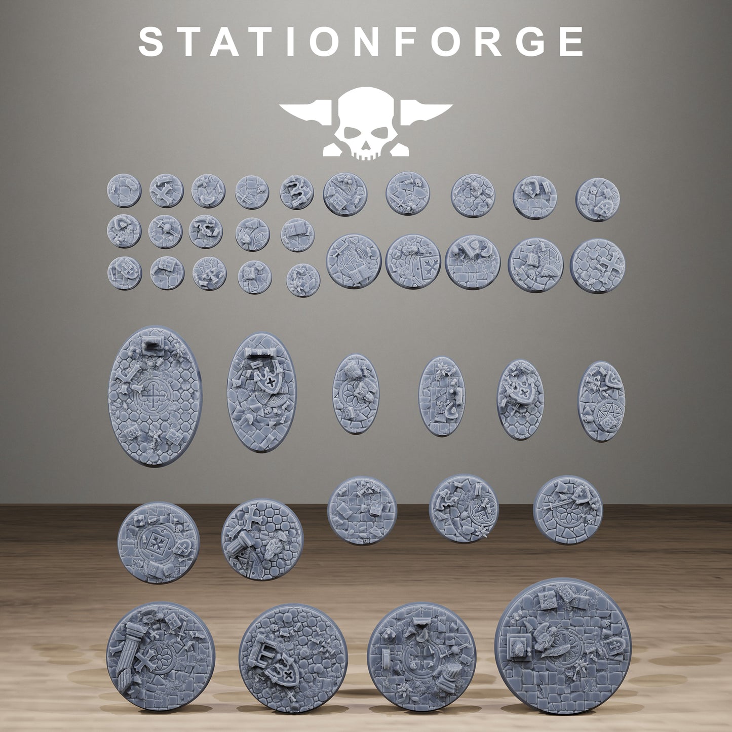 Church Bases, Sci-Fi Grimdark Terrain by STATIONFORGE