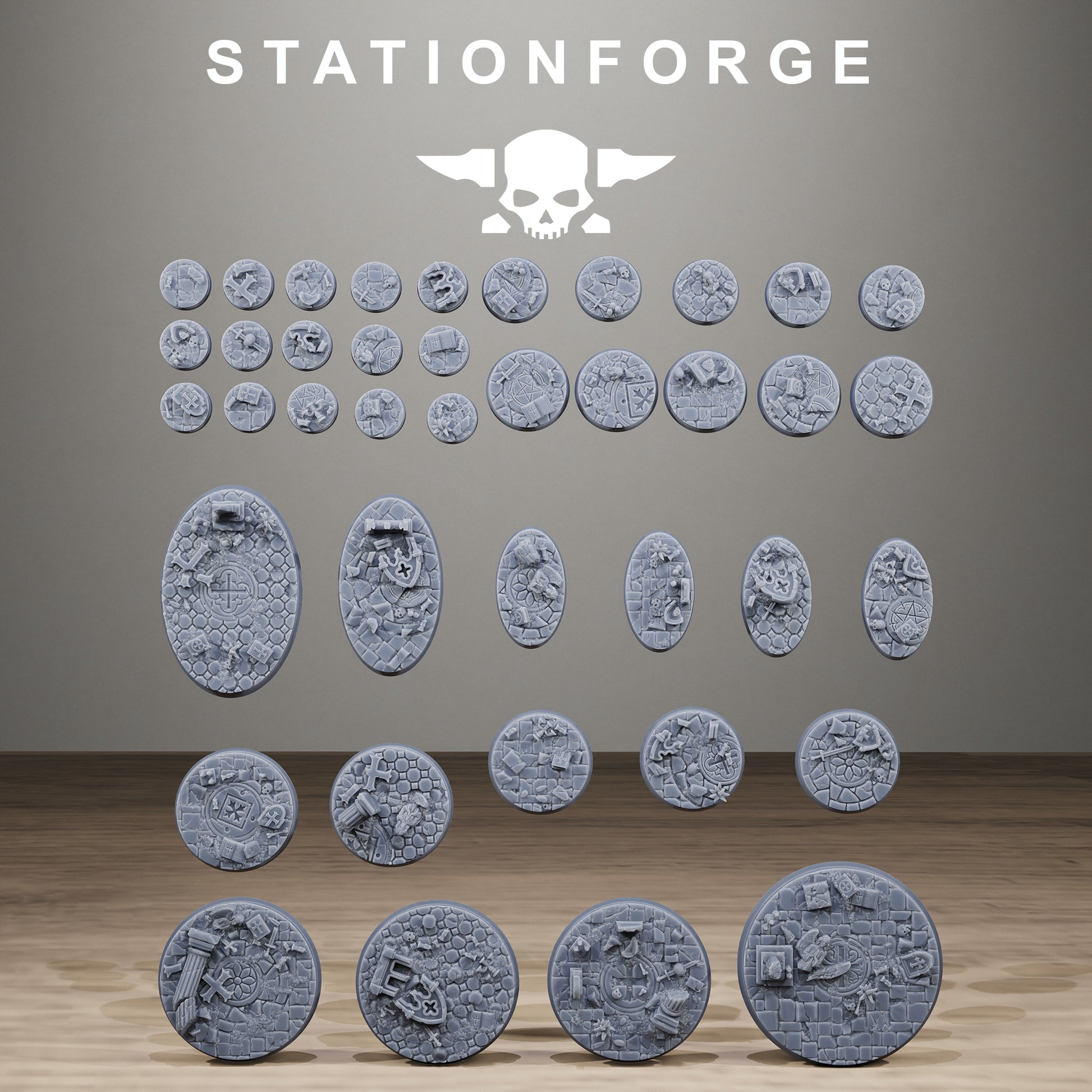Church Bases, Sci-Fi Grimdark Terrain by STATIONFORGE