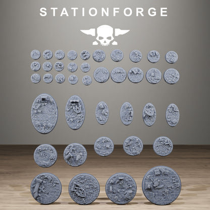 Church Bases, Sci-Fi Grimdark Terrain by STATIONFORGE