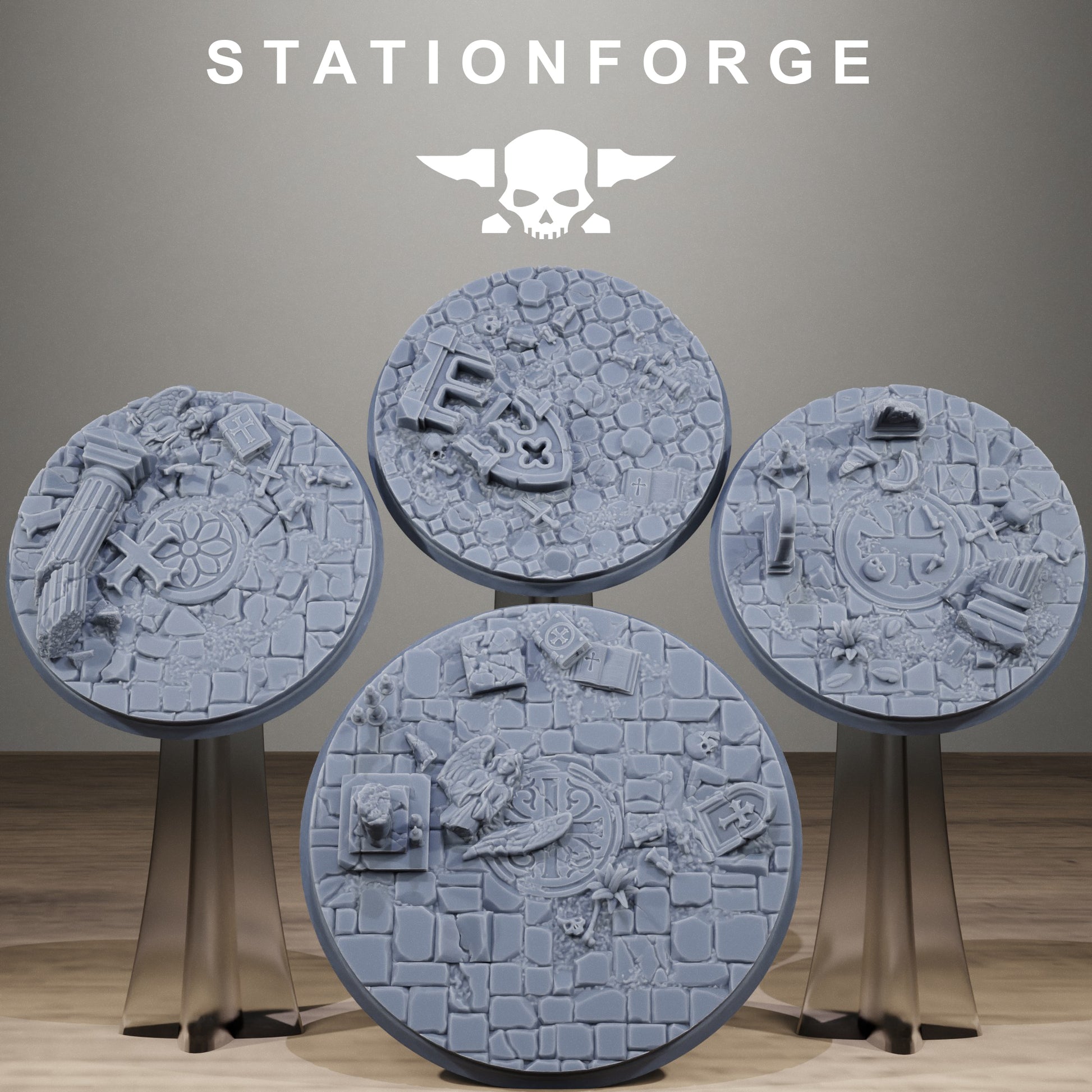 Church Bases, Sci-Fi Grimdark Terrain by STATIONFORGE - photo 2