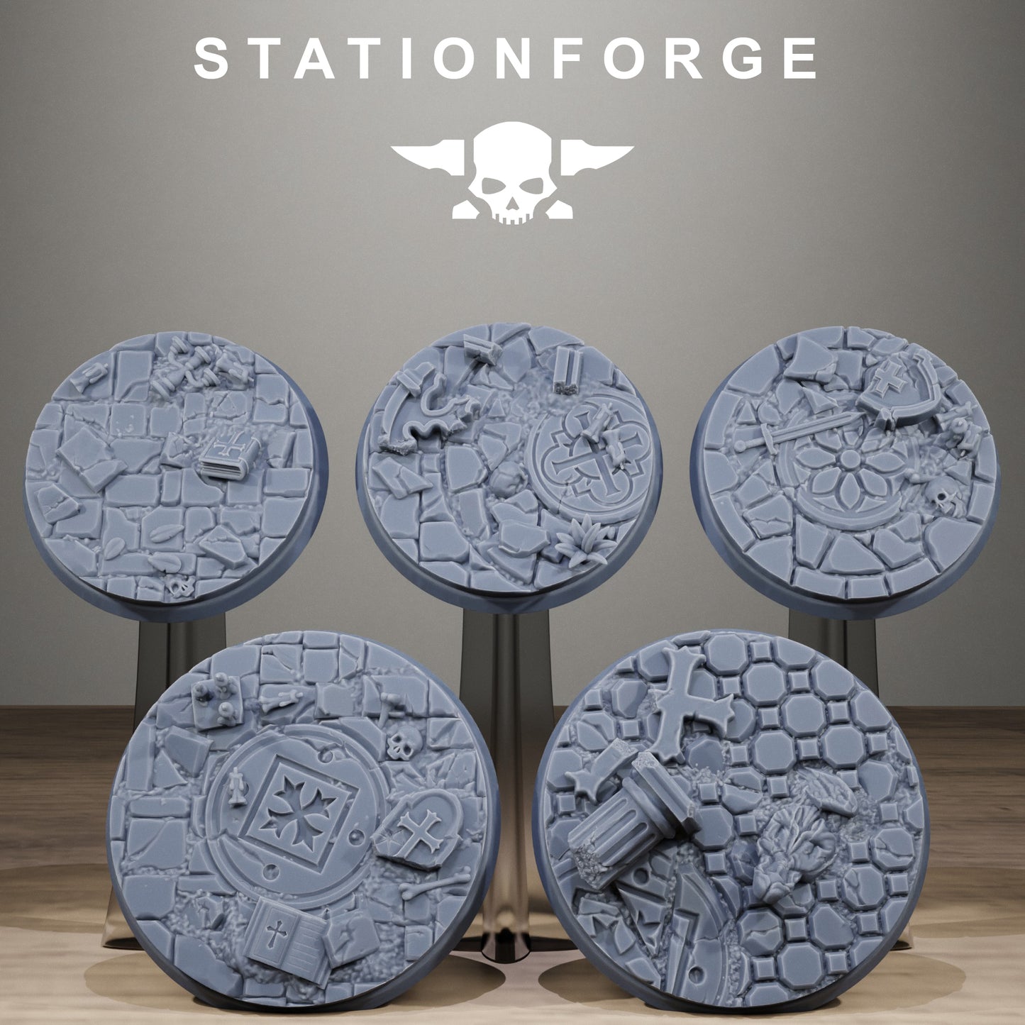 Church Bases, Sci-Fi Grimdark Terrain by STATIONFORGE - photo 3