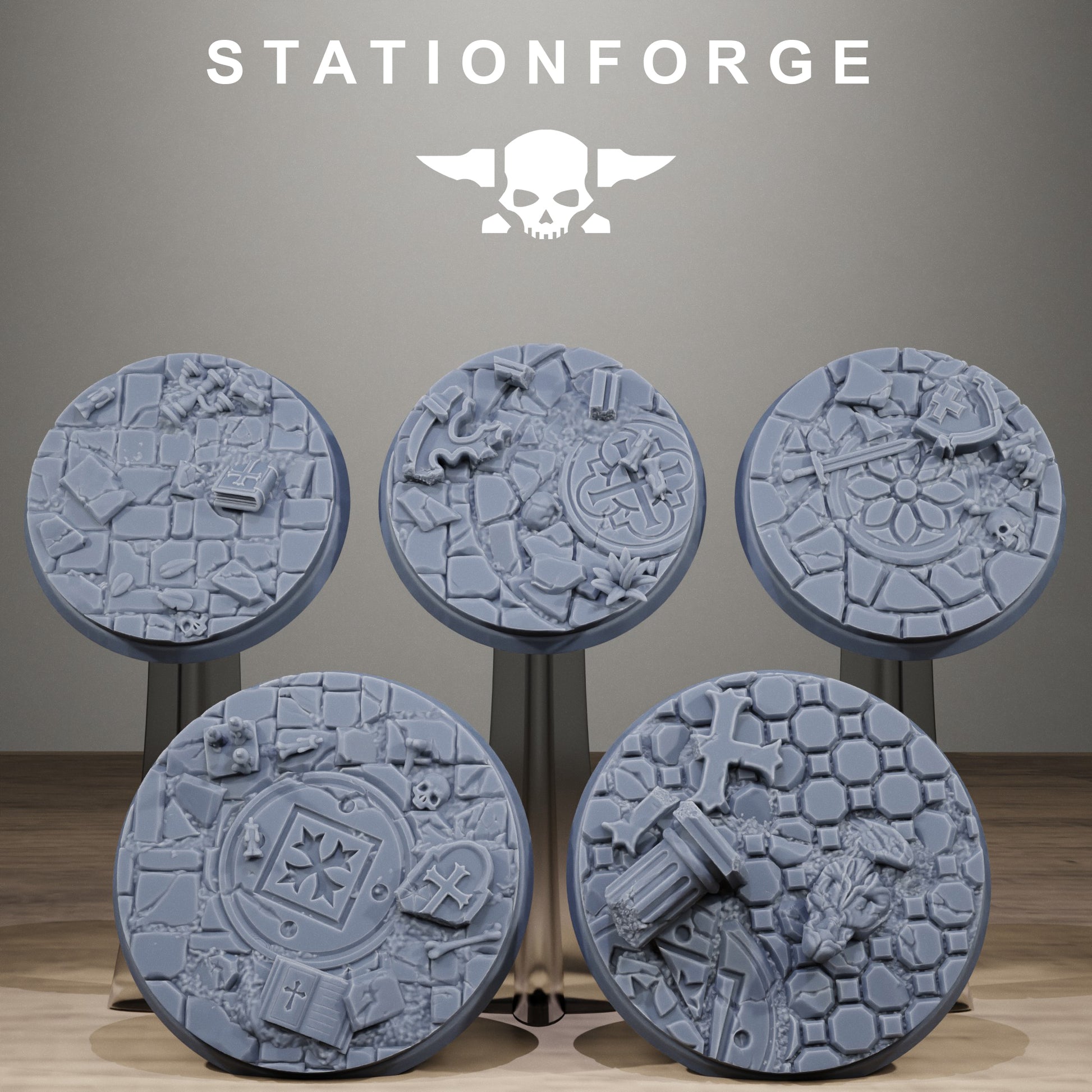 Church Bases, Sci-Fi Grimdark Terrain by STATIONFORGE - photo 3
