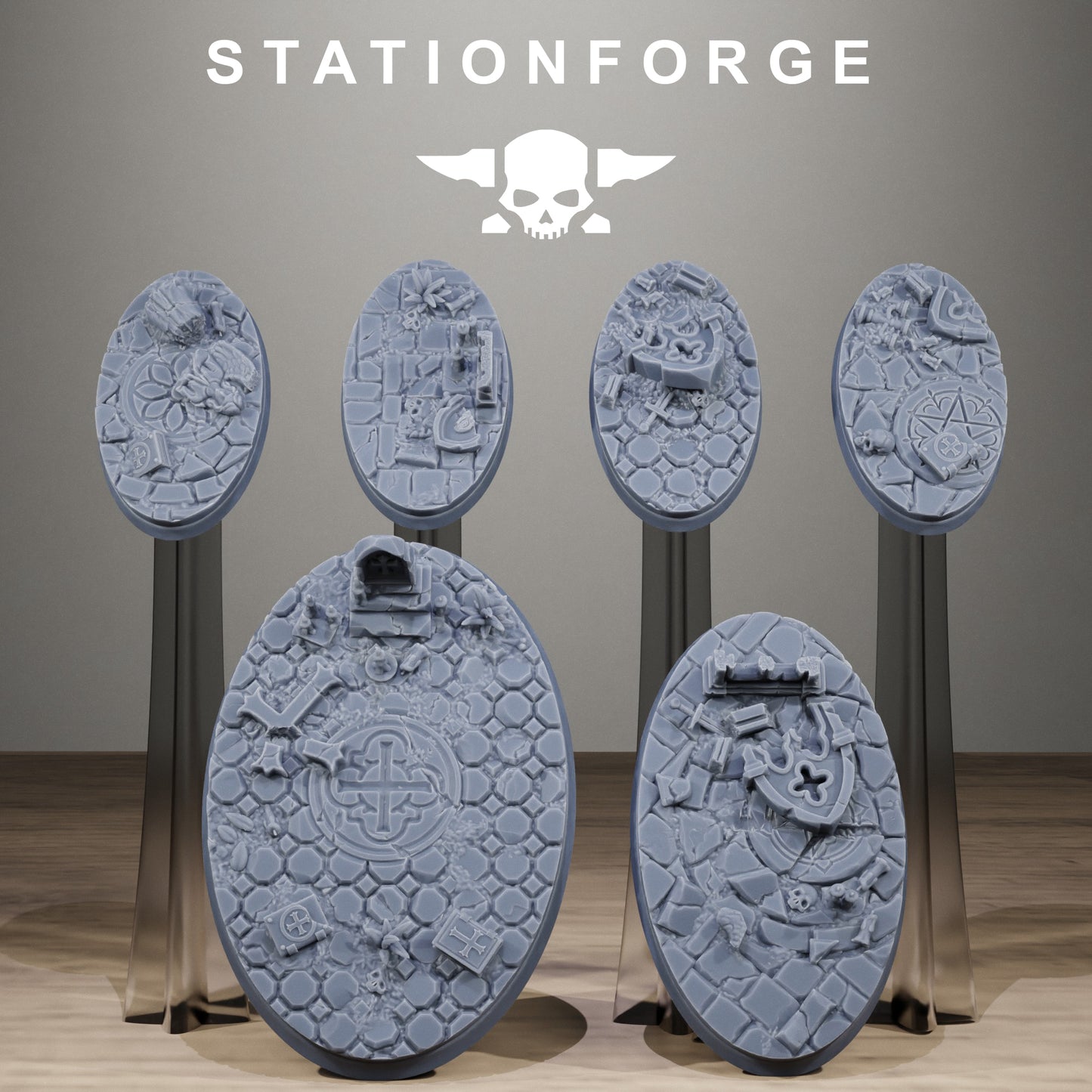 Church Bases, Sci-Fi Grimdark Terrain by STATIONFORGE - photo 4