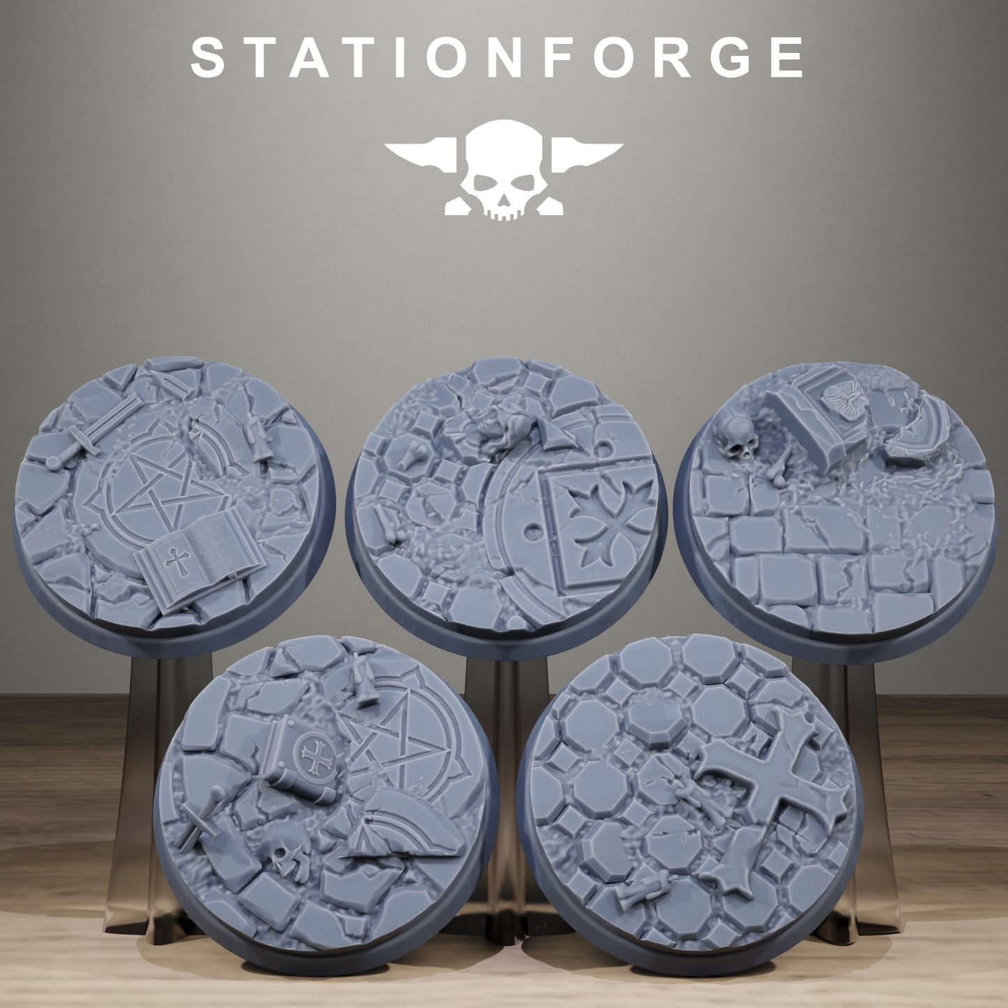 Church Bases, Sci-Fi Grimdark Terrain by STATIONFORGE - photo 6