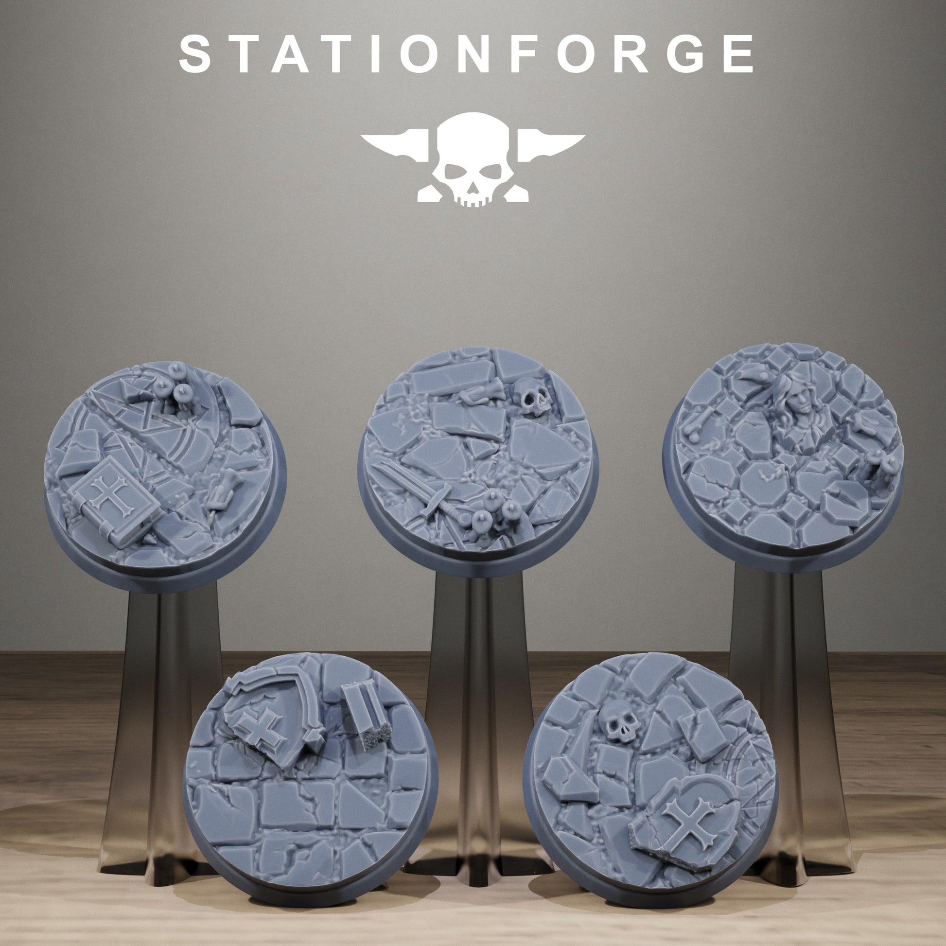 Church Bases, Sci-Fi Grimdark Terrain by STATIONFORGE - photo 7