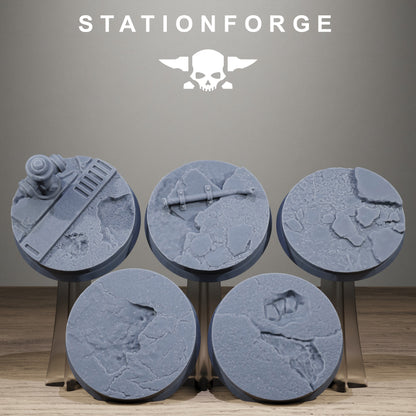 Concreteroad Bases, Sci-Fi Grimdark Terrain by STATIONFORGE - photo 5