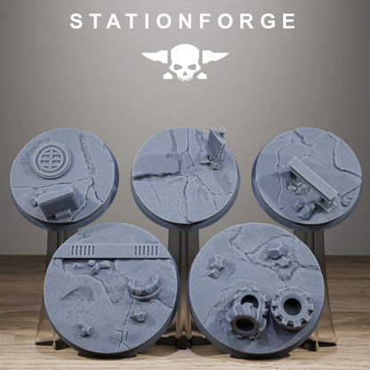 Concreteroad Bases, Sci-Fi Grimdark Terrain by STATIONFORGE - photo 6