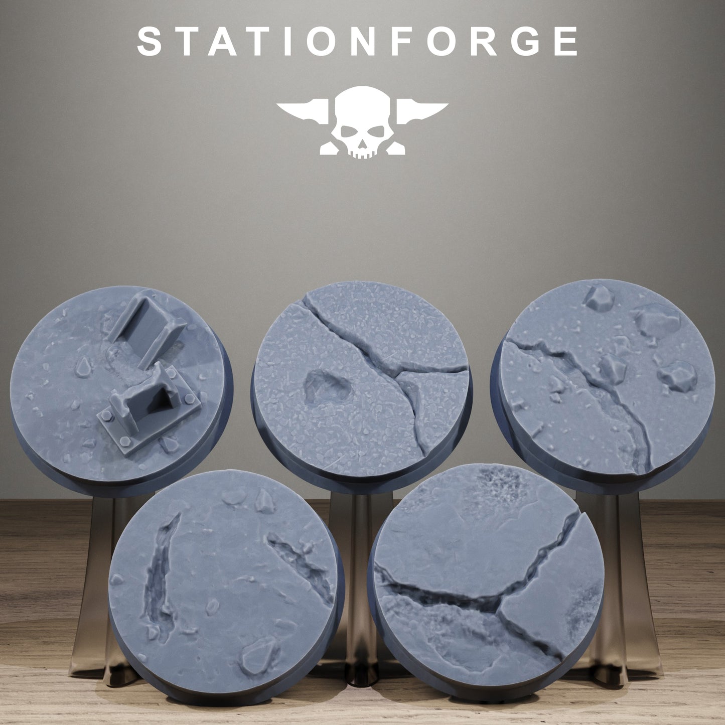 Concreteroad Bases, Sci-Fi Grimdark Terrain by STATIONFORGE - photo 7