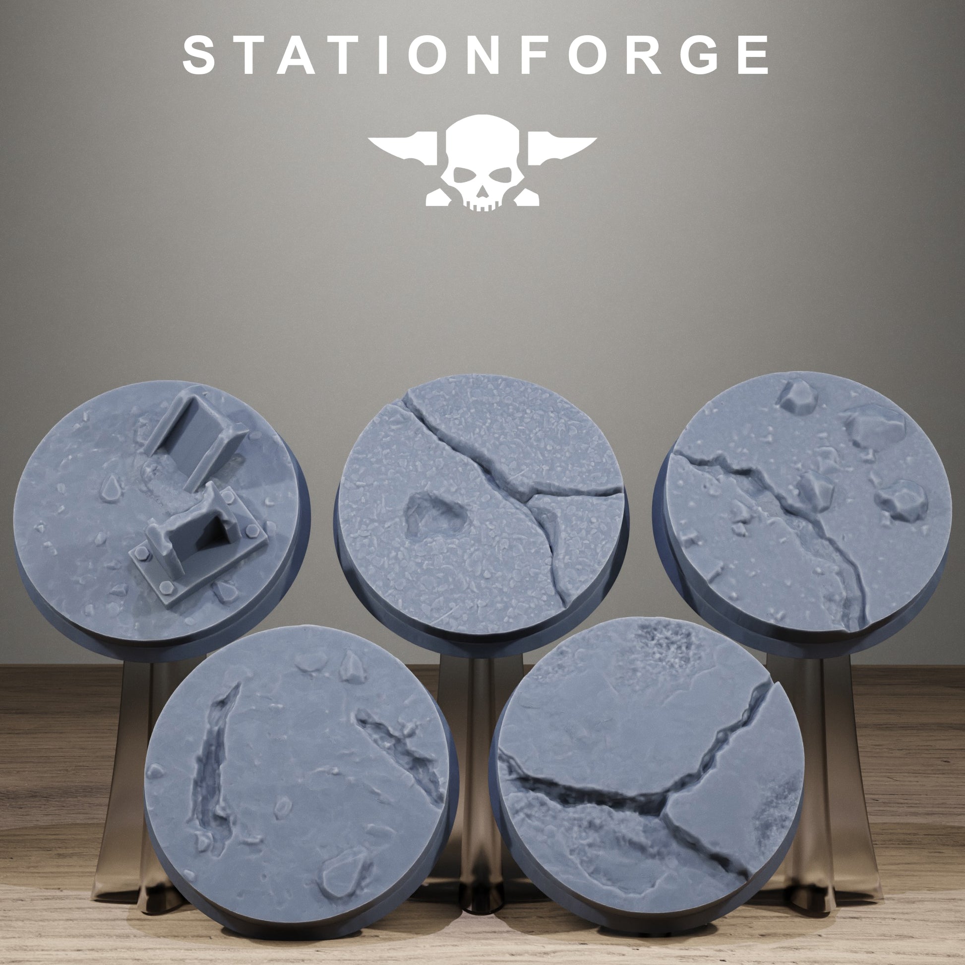 Concreteroad Bases, Sci-Fi Grimdark Terrain by STATIONFORGE - photo 7