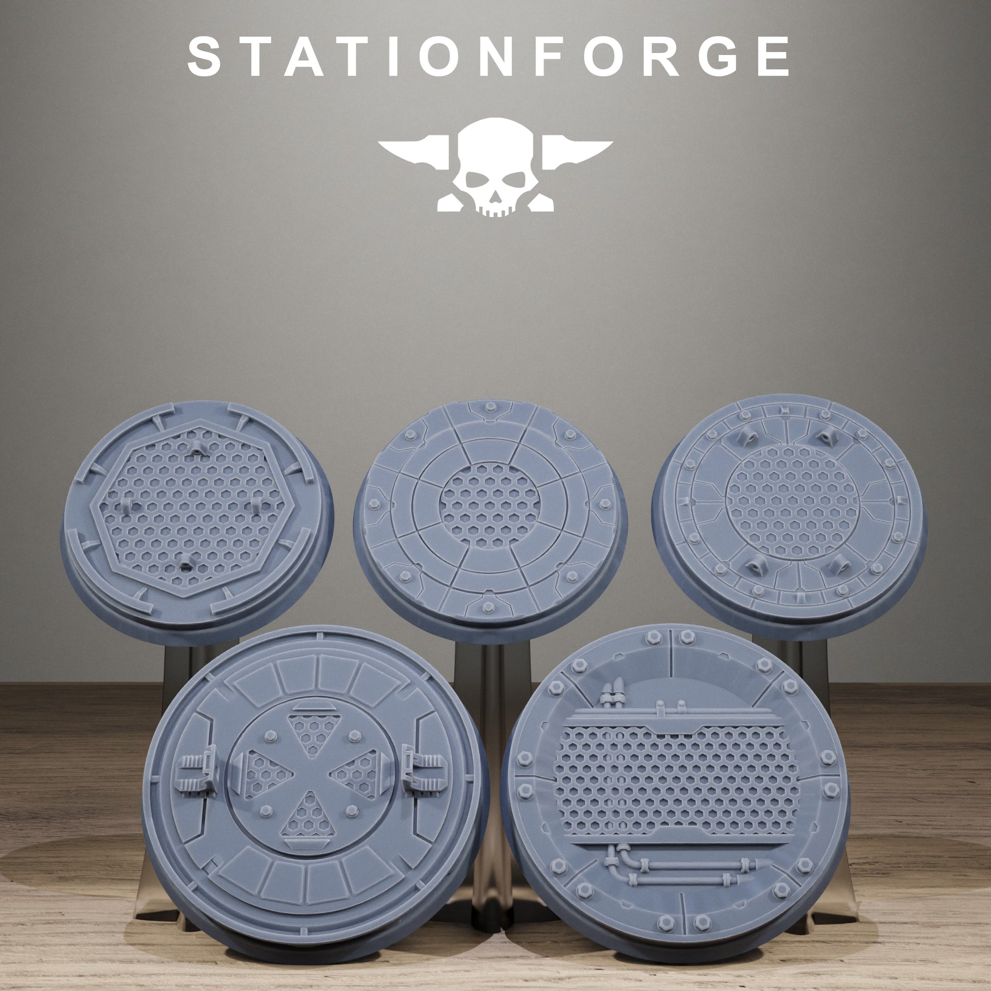 Cyberpunk Bases, Sci-Fi Grimdark Terrain by STATIONFORGE - photo 3