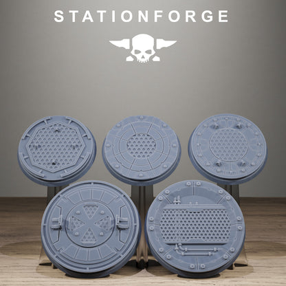 Cyberpunk Bases, Sci-Fi Grimdark Terrain by STATIONFORGE - photo 3