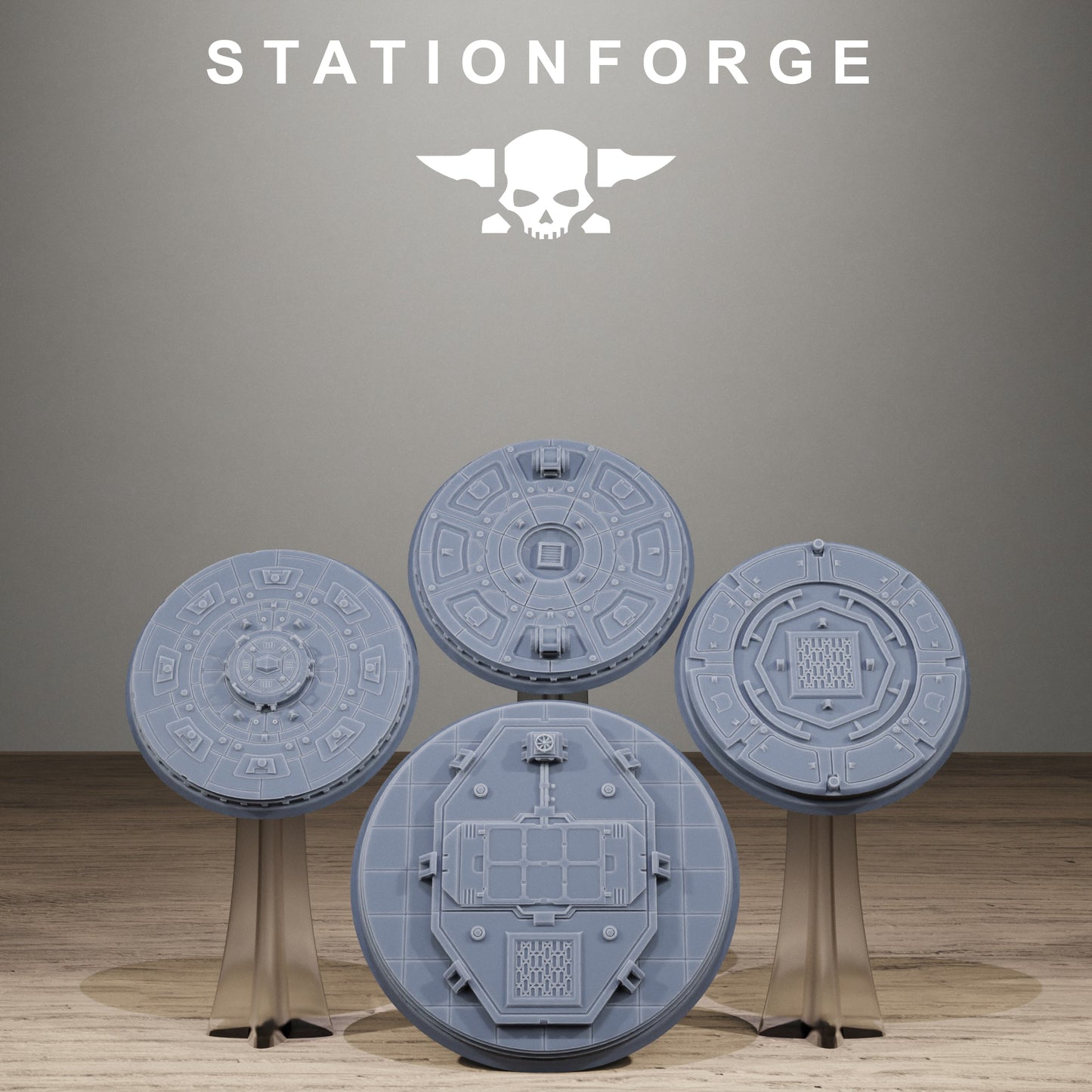 Cyberpunk Bases, Sci-Fi Grimdark Terrain by STATIONFORGE - photo 6