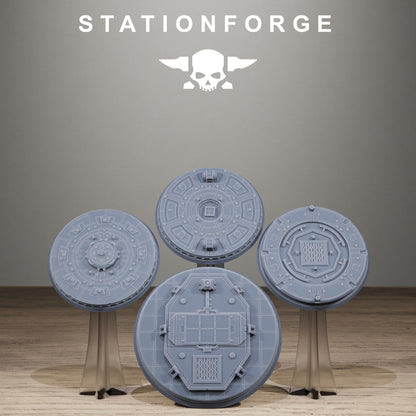 Cyberpunk Bases, Sci-Fi Grimdark Terrain by STATIONFORGE - photo 6