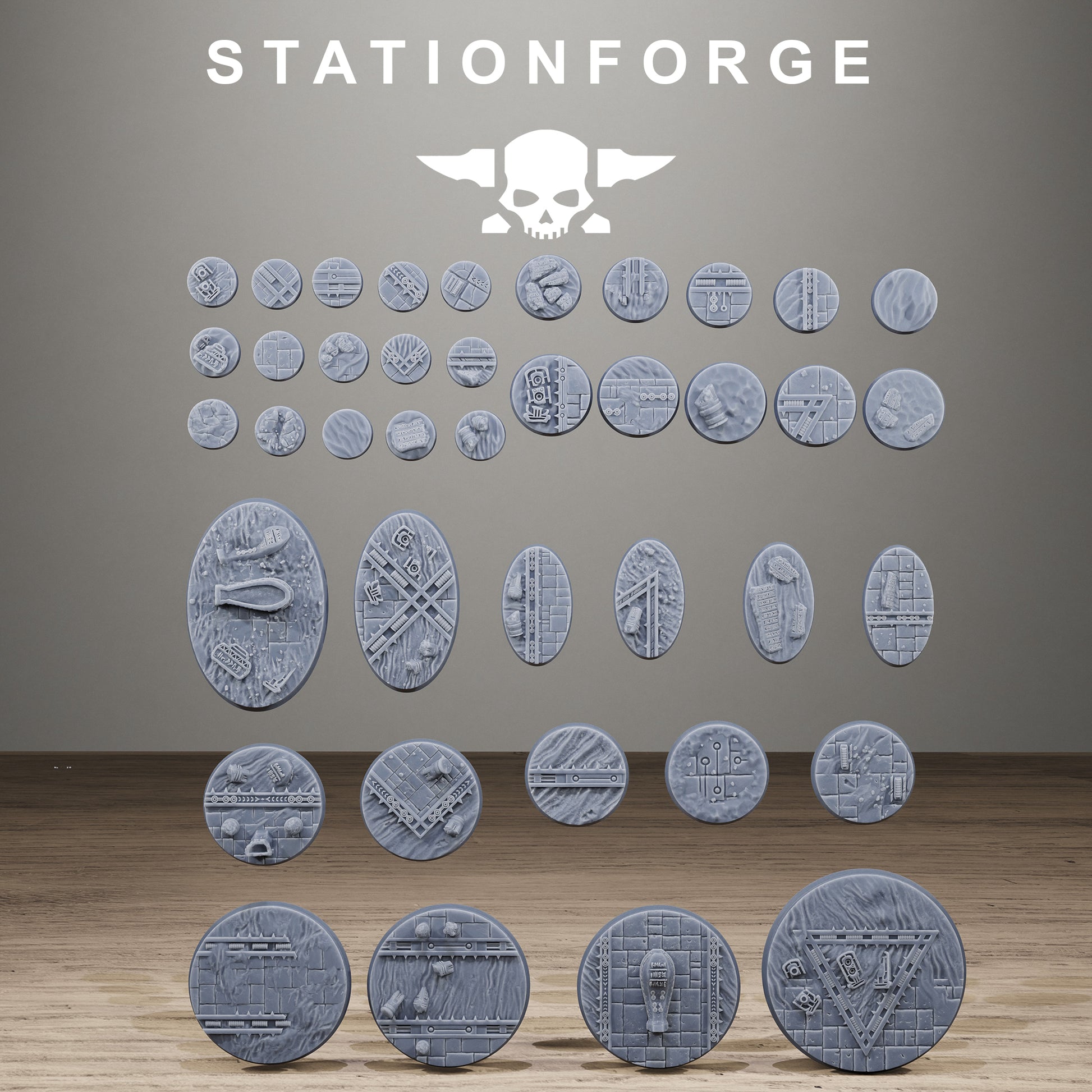 Egypt Bases, Sci-Fi Grimdark Terrain by STATIONFORGE