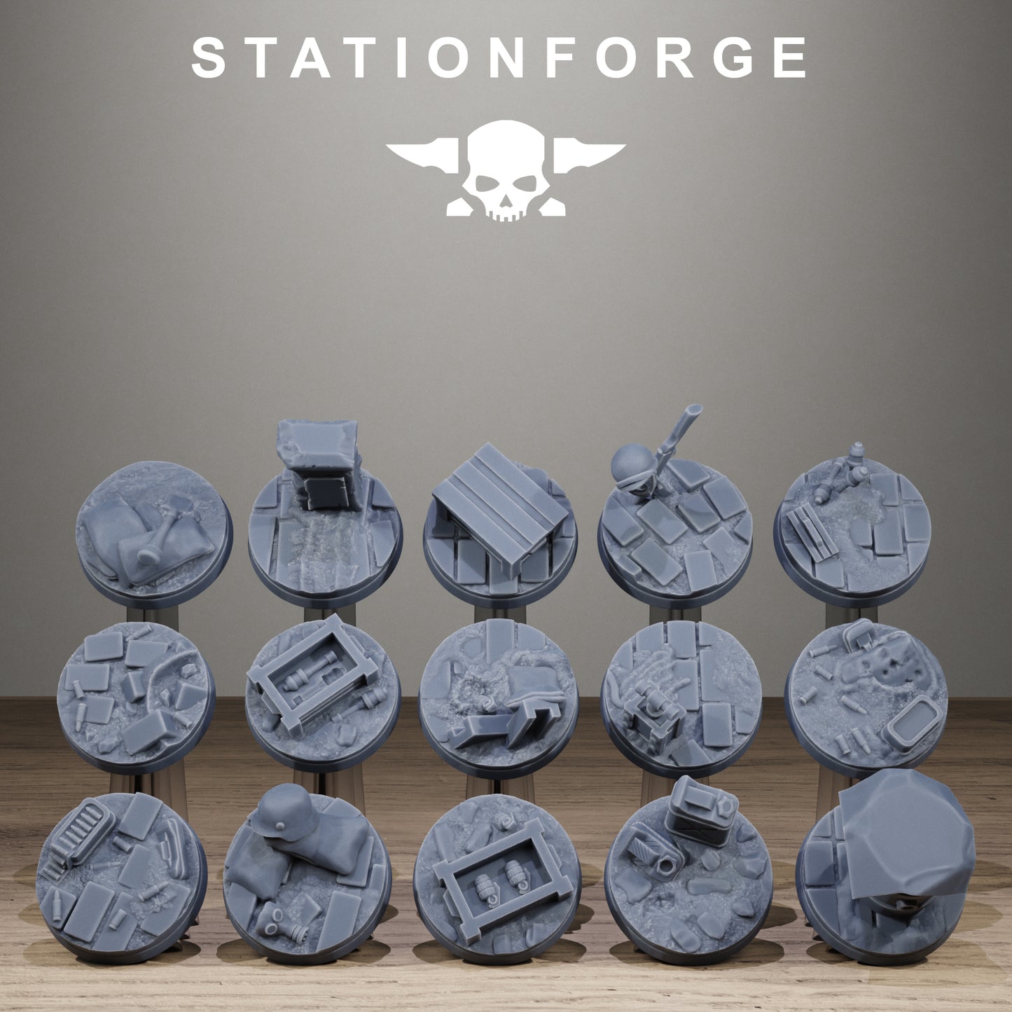 First World Bases, Sci-Fi Grimdark Terrain by STATIONFORGE - photo 2